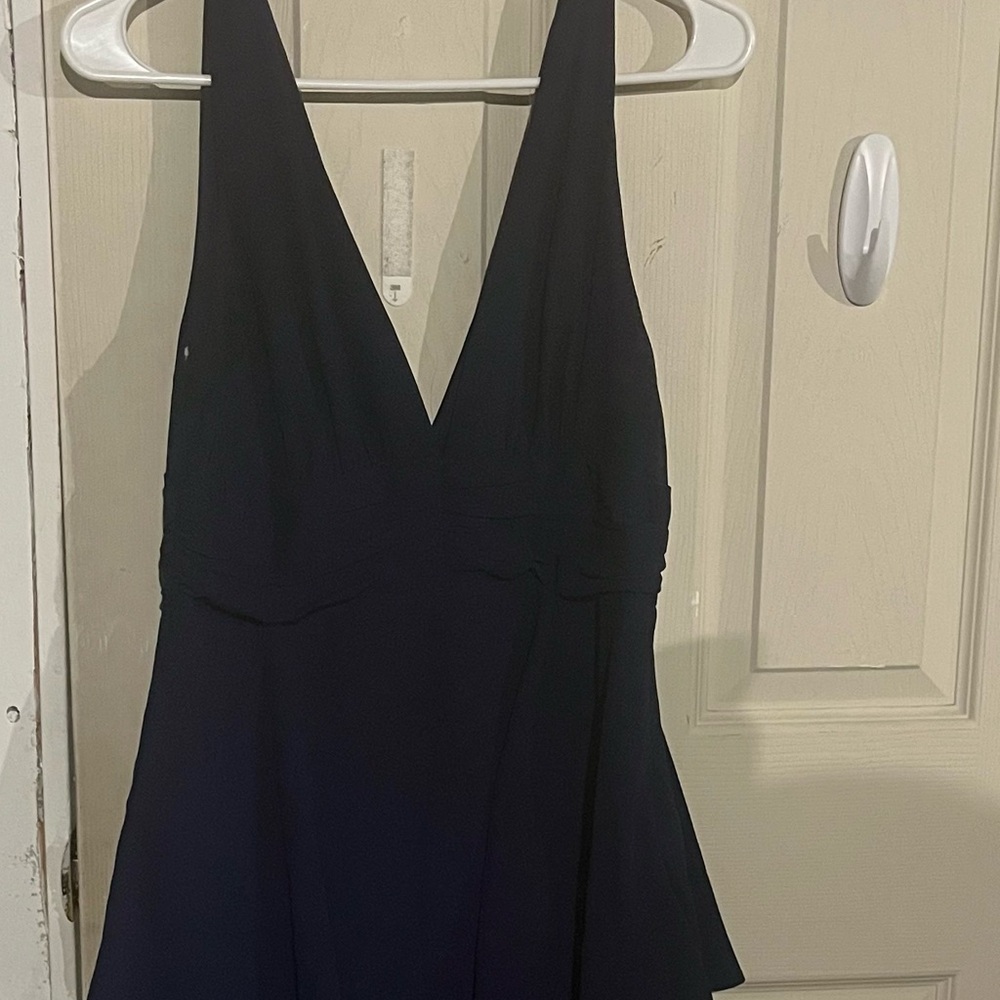 Women’s maxi dress - worn once. Color navy